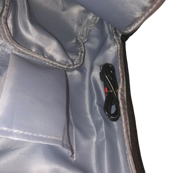 WEIXIER Unisex Waterproof Anti-theft Lock USB w/Portable Charger Crossbody - Picture 8 of 8